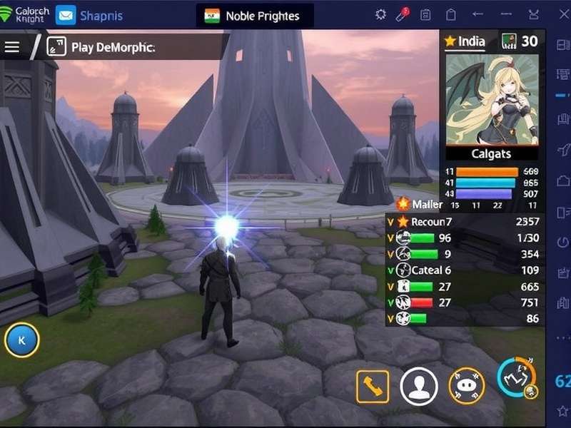 Vanguard Knights Noble Siege Player Demographics in India